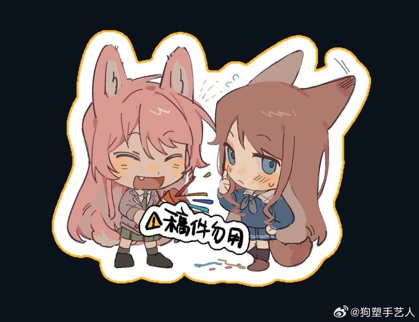 chihaya anon and nagasaki soyo (bang dream! and 1 more) drawn by lingyi