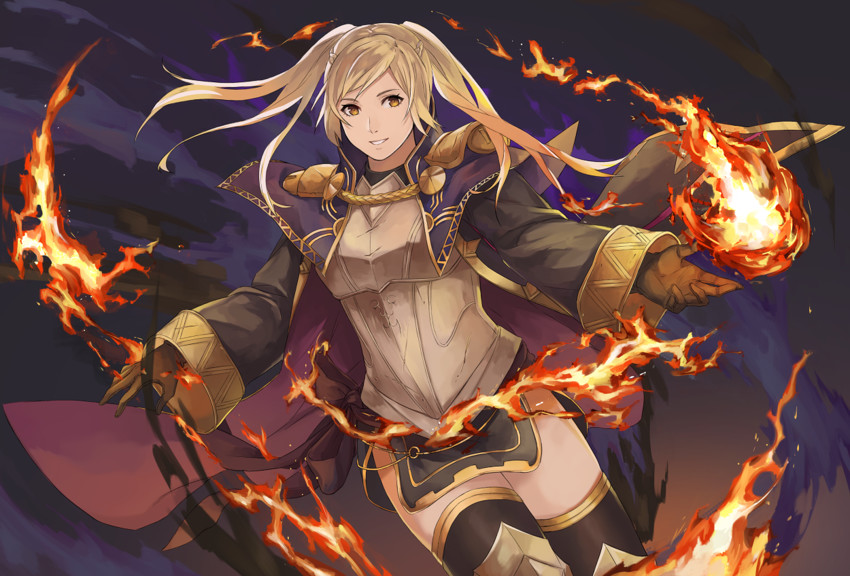 female robin (fire emblem and 1 more) drawn by kamu_(kamuuei)