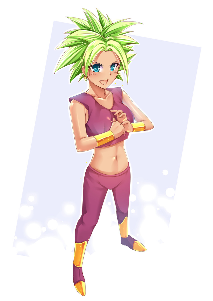 kefla (dragon ball and 1 more) drawn by gu_li