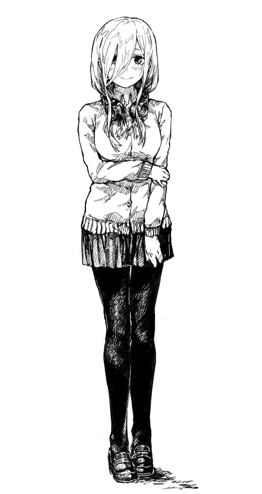 nakano miku (go-toubun no hanayome) drawn by kabuno_(camphora)