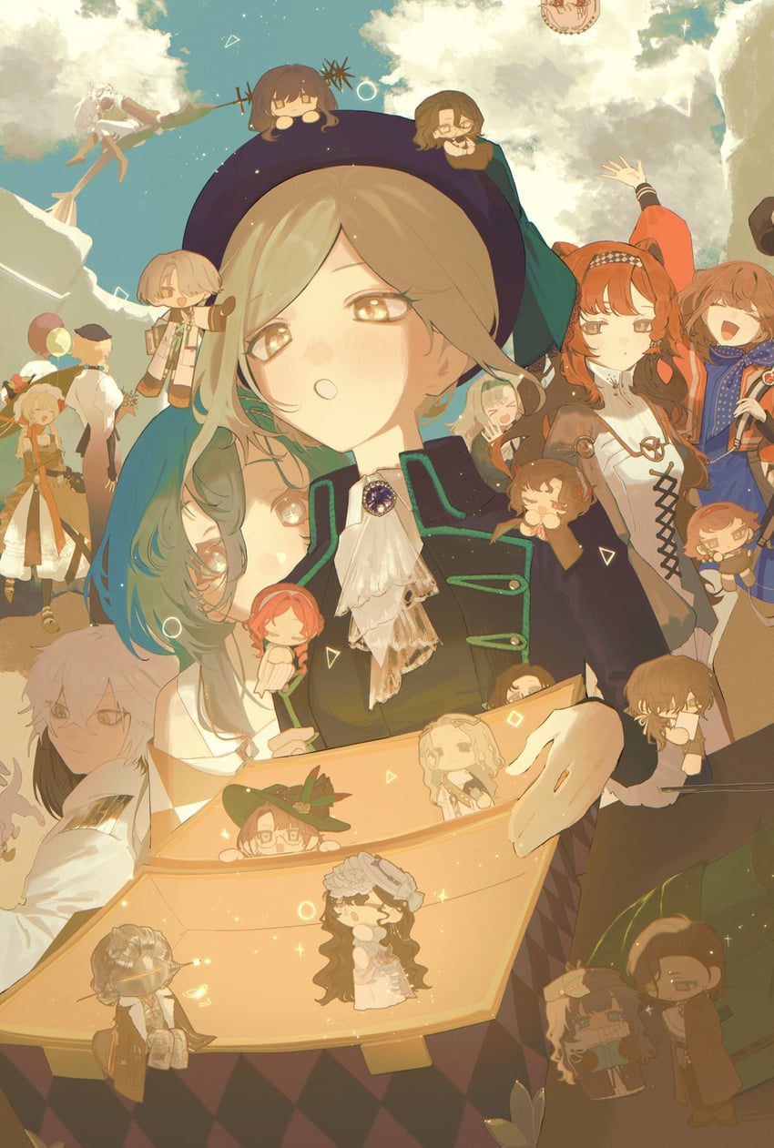 vertin, sonetto, 37, isolde, regulus, and 18 more (reverse:1999) drawn by oji-sama_(ochi4t)
