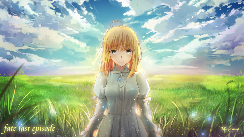 artoria pendragon and saber (fate and 1 more) drawn by magicians_(zhkahogigzkh)