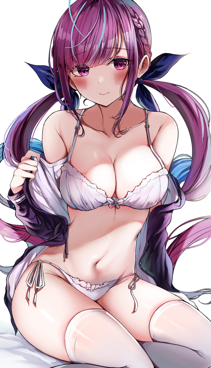 minato aqua (hololive) drawn by sak_(lemondisk)