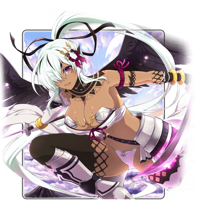 yuyaki and yasha (senran kagura and 2 more) drawn by yaegashi_nan