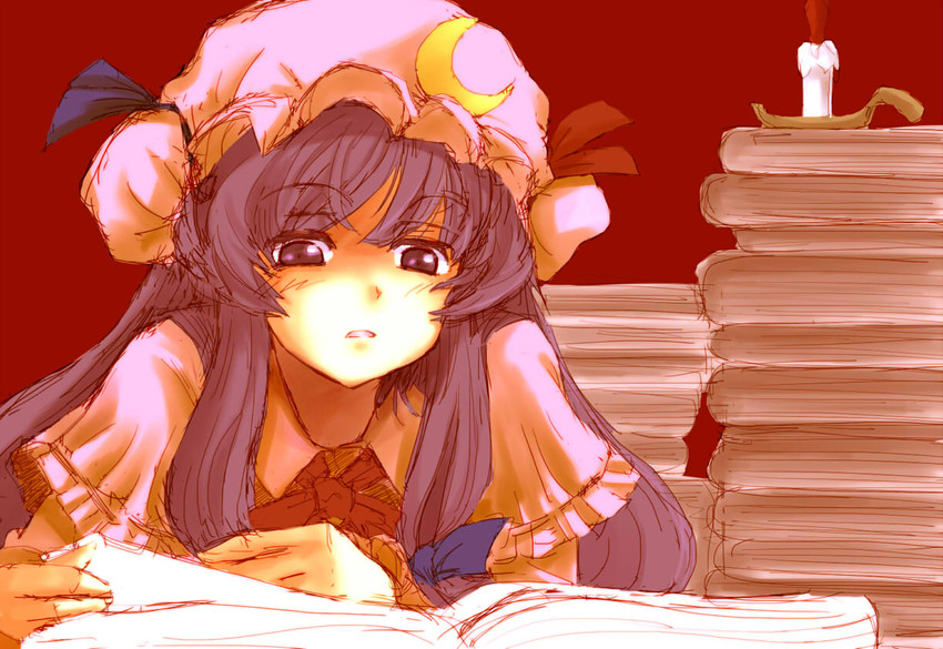 patchouli knowledge (touhou) drawn by kuronuko_neero
