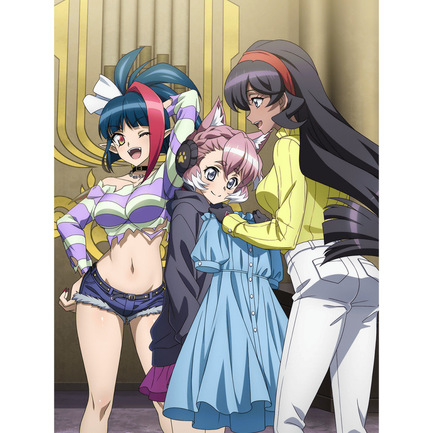 millaarc, vanessa diodati, and elsa (senki zesshou symphogear and 1 more)