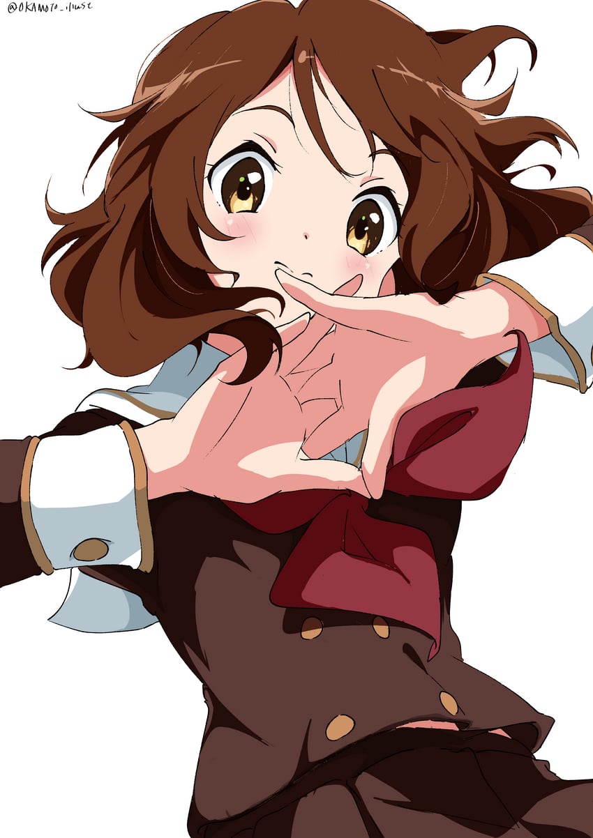 oumae kumiko (hibike! euphonium) drawn by white_gorilla_(okamoto)