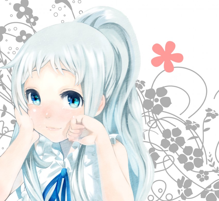 honma meiko (ano hi mita hana no namae wo bokutachi wa mada shiranai.) drawn by nagashii_kouhei