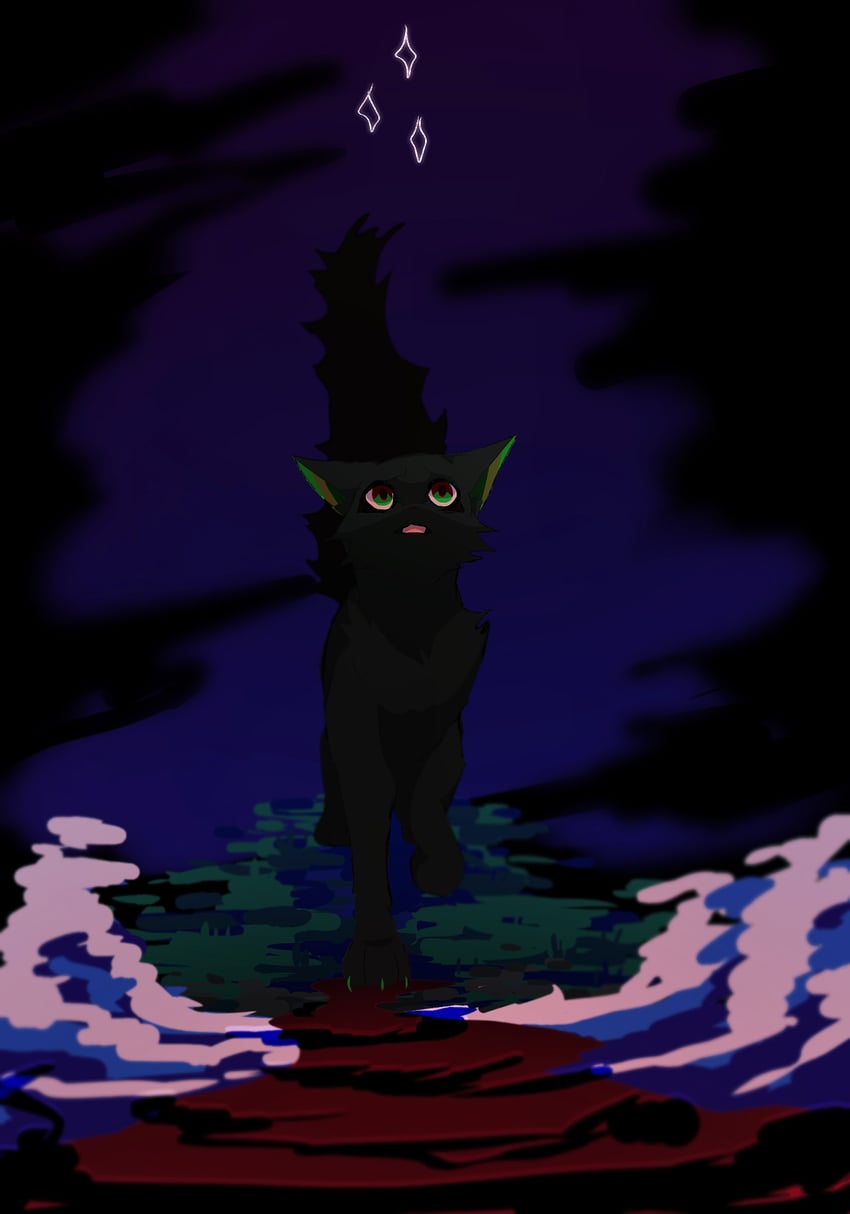hollyleaf (warrior cats and 1 more) drawn by minamia23