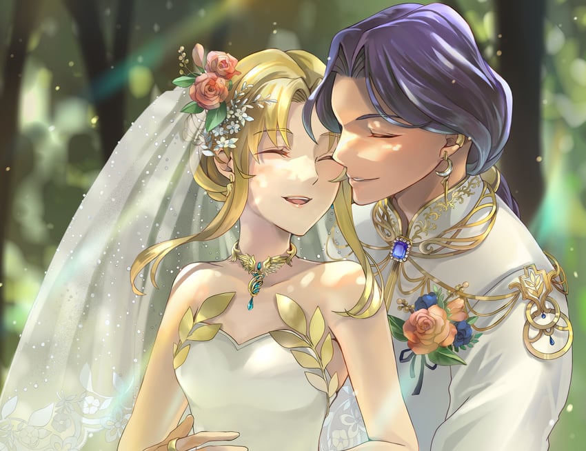 riesz and hawkeye (seiken densetsu and 1 more) drawn by mogg_magg