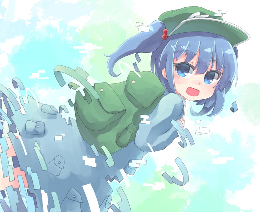 kawashiro nitori (touhou) drawn by kibisake