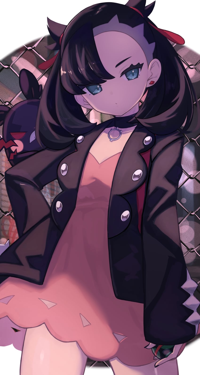 marnie and morpeko (pokemon and 1 more) drawn by nuneno