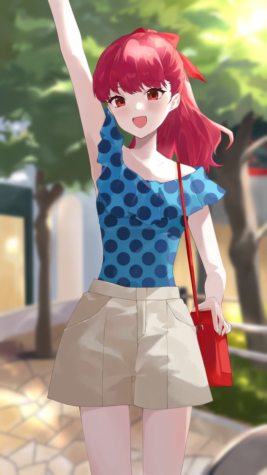 yoshizawa kasumi (persona and 2 more) drawn by konchi_(63438789)