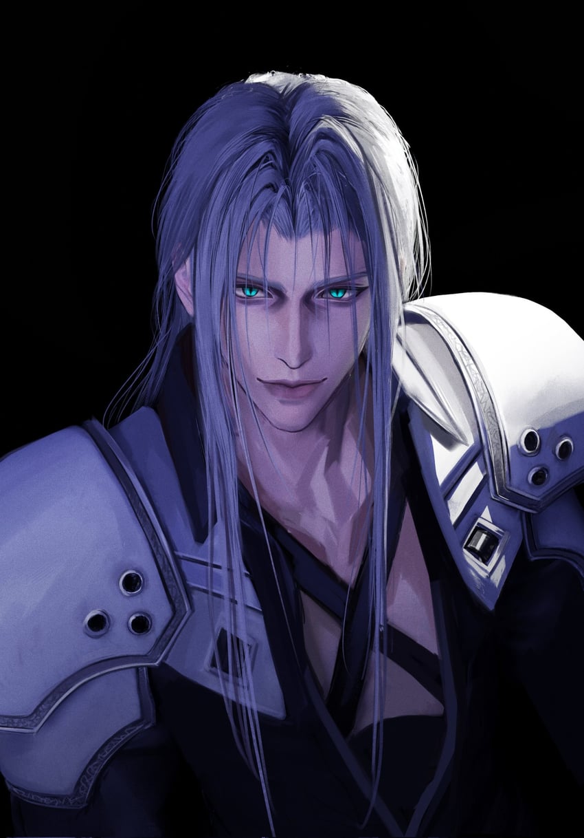 sephiroth (final fantasy and 2 more) drawn by sxzz1597