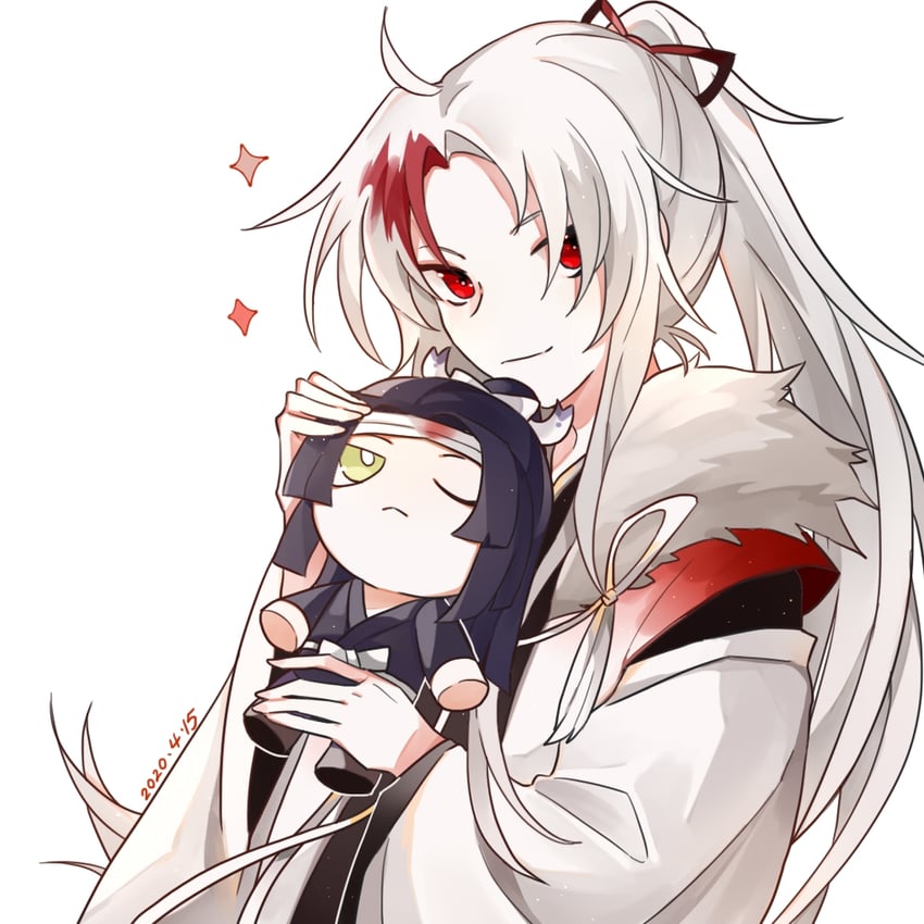 onikiri and minamoto no yorimitsu (onmyoji) drawn by tie_fei_wu_mang_dashuai
