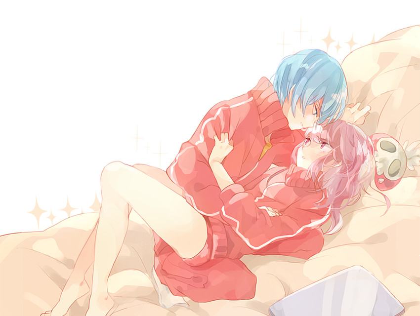jakuzure nonon and inumuta houka (kill la kill) drawn by nupi