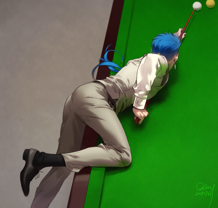 cu chulainn (fate and 1 more) drawn by bifanghuanshi