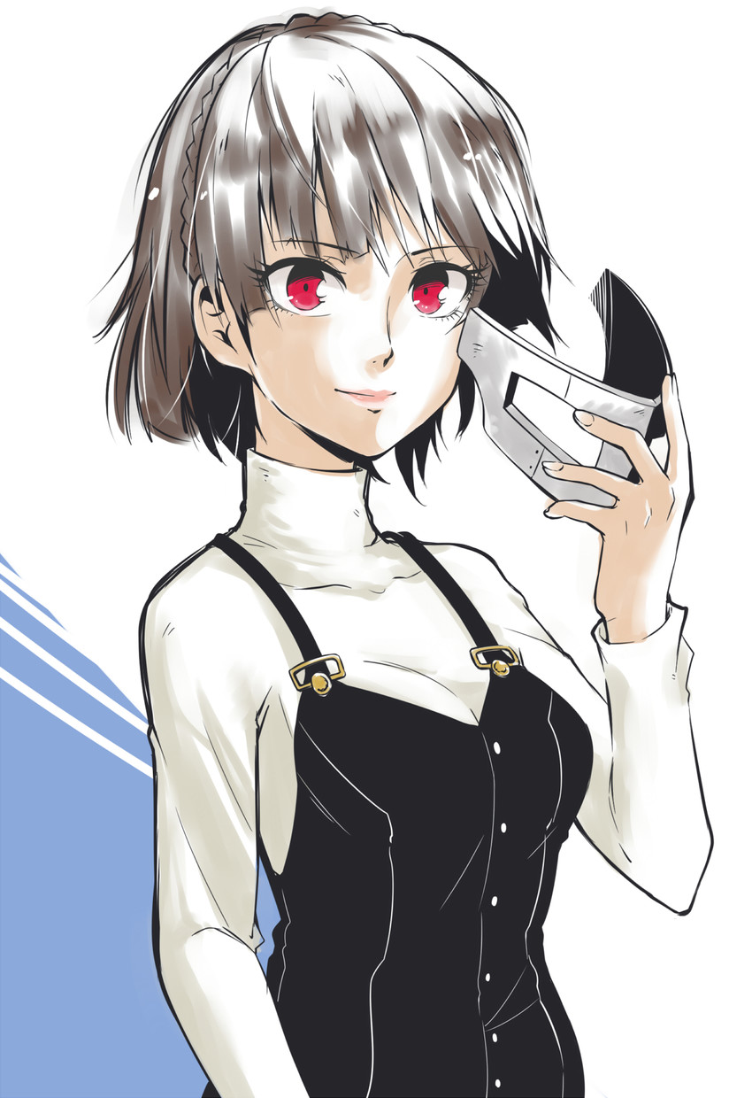 niijima makoto (persona and 1 more) drawn by ishii_takuma