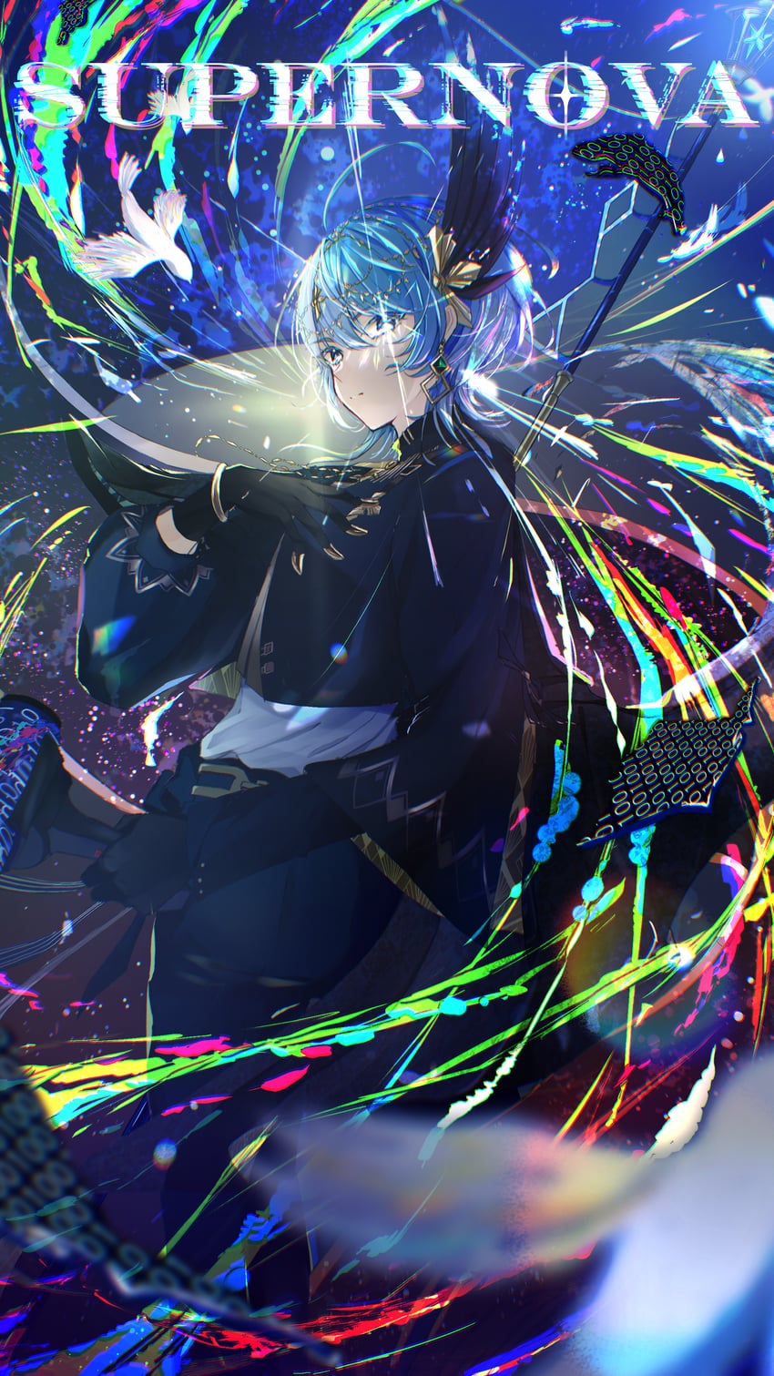 hoshimachi suisei (hololive) drawn by 6n0_w