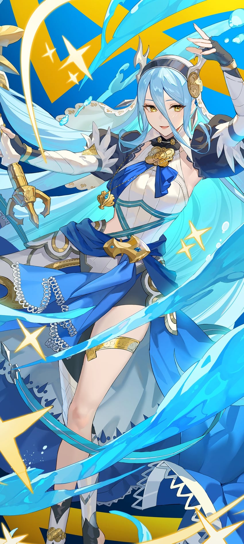 azura (fire emblem and 2 more) drawn by teffish