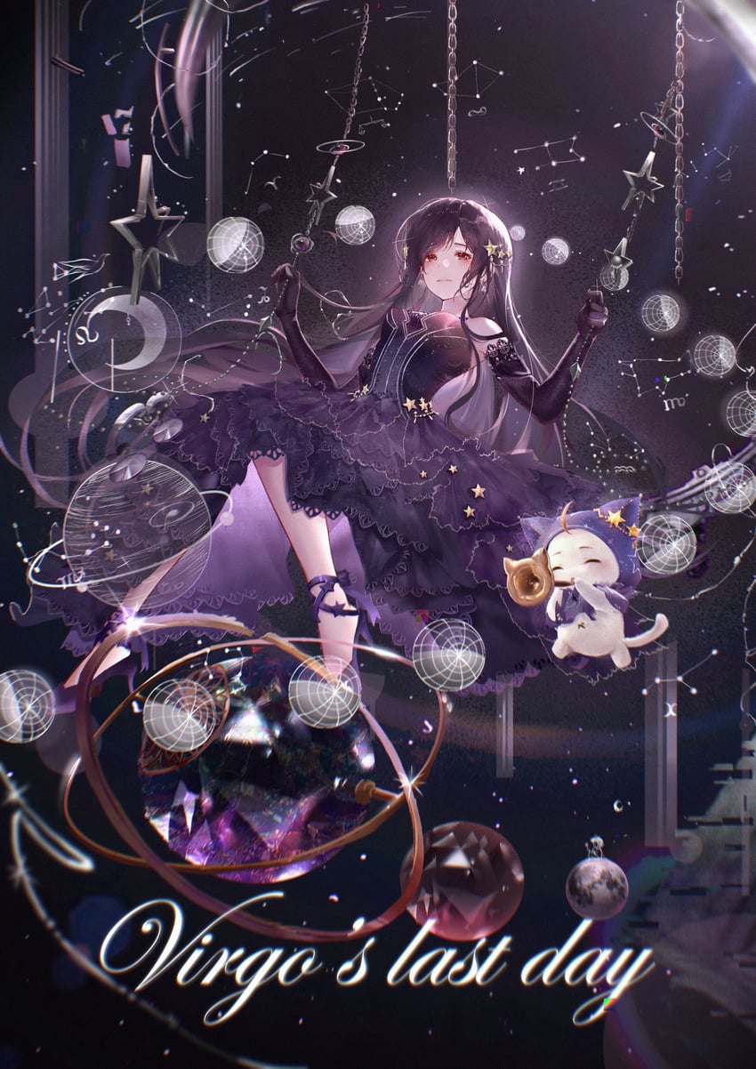nikki, momo, and star sea (nikki and 1 more) drawn by black_goats