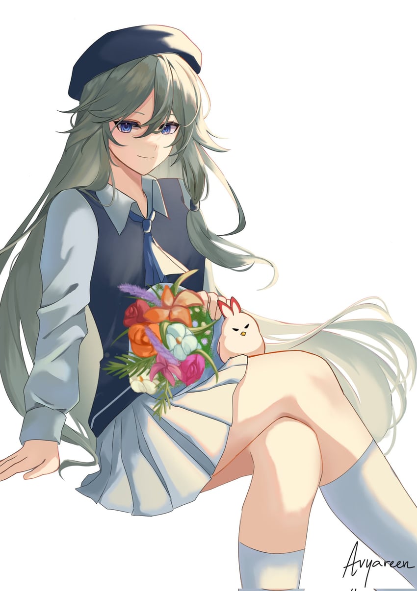 fu hua and jingwei (honkai and 1 more) drawn by avyarenne