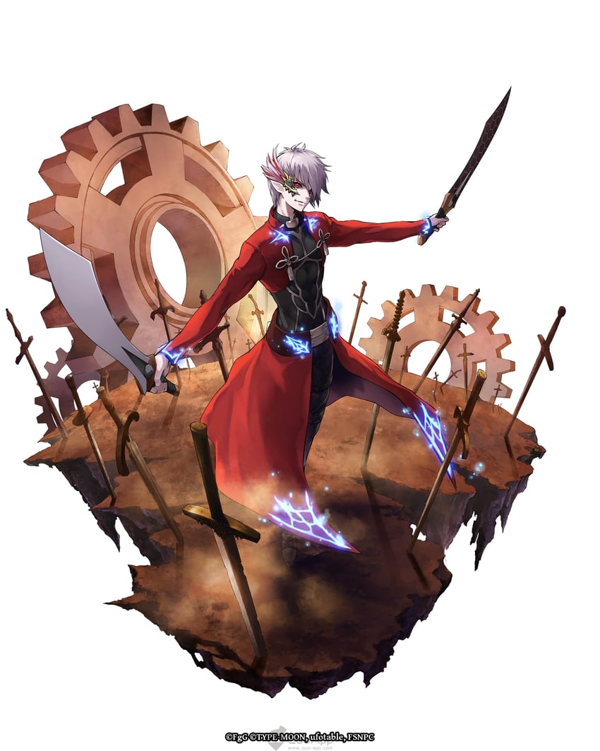 archer and zahar (fate and 2 more) drawn by rinzo