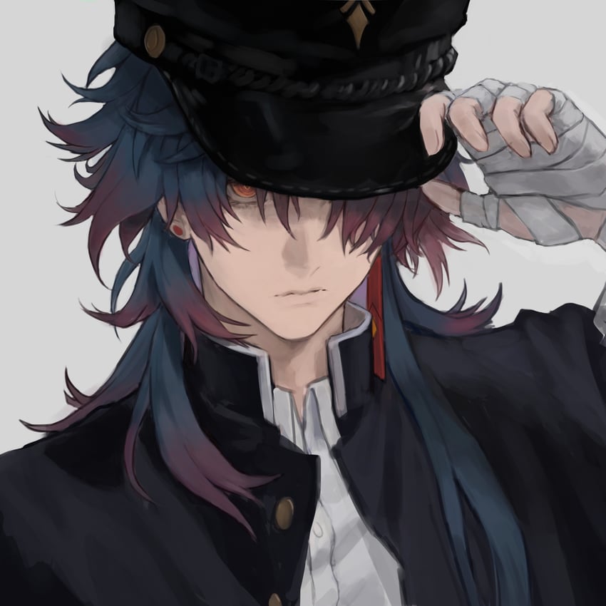 blade (honkai and 1 more) drawn by geebee_79