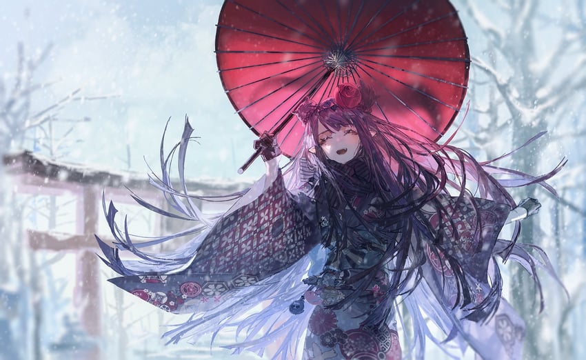 ninomae ina'nis (hololive and 1 more) drawn by quasarcake