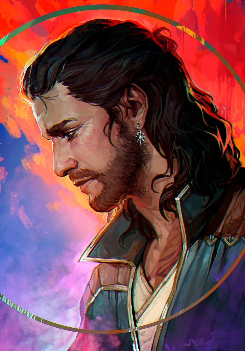 gale (dungeons & dragons and 2 more) drawn by lorandesore