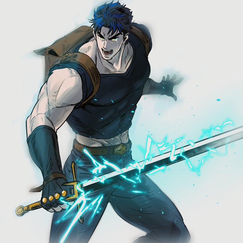 jonathan joestar (jojo no kimyou na bouken and 1 more) drawn by acea_n
