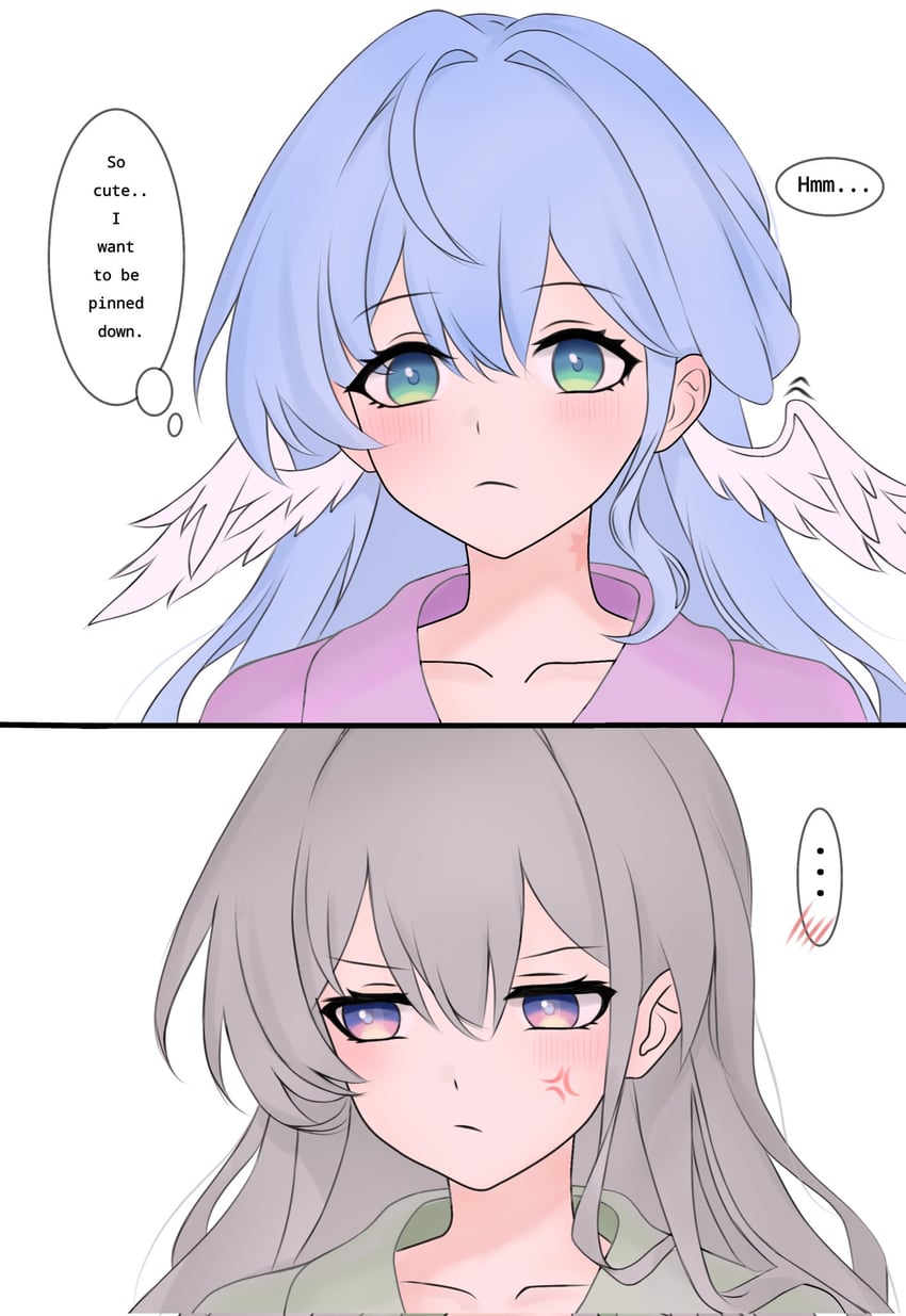 firefly and robin (honkai and 1 more) drawn by yuuncx