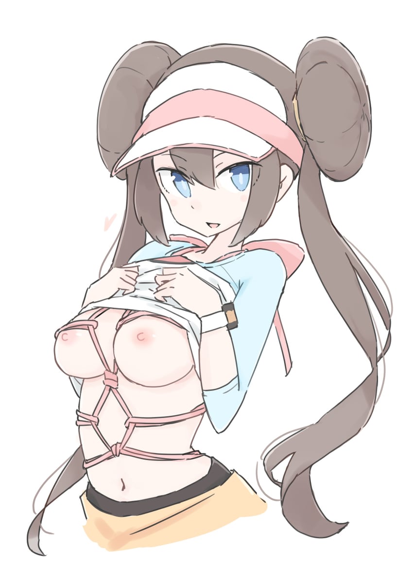 rosa (pokemon and 1 more) drawn by kawasu_(kkaawwaass)