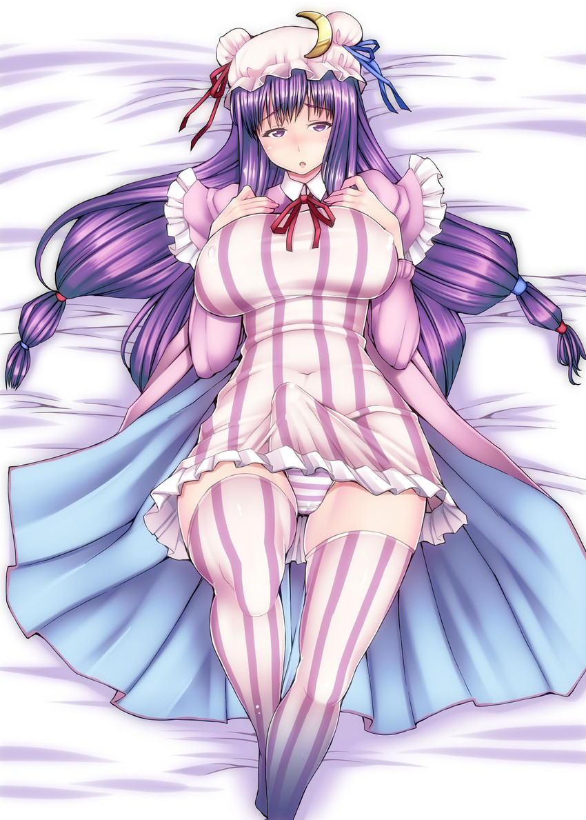 patchouli knowledge (touhou) drawn by red-rum