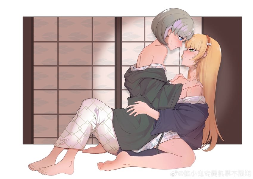 heanna sumire and tang keke (love live! and 1 more) drawn by dan_xiao_gui_zhuan_shu_ji_piao_bu_xian_qi