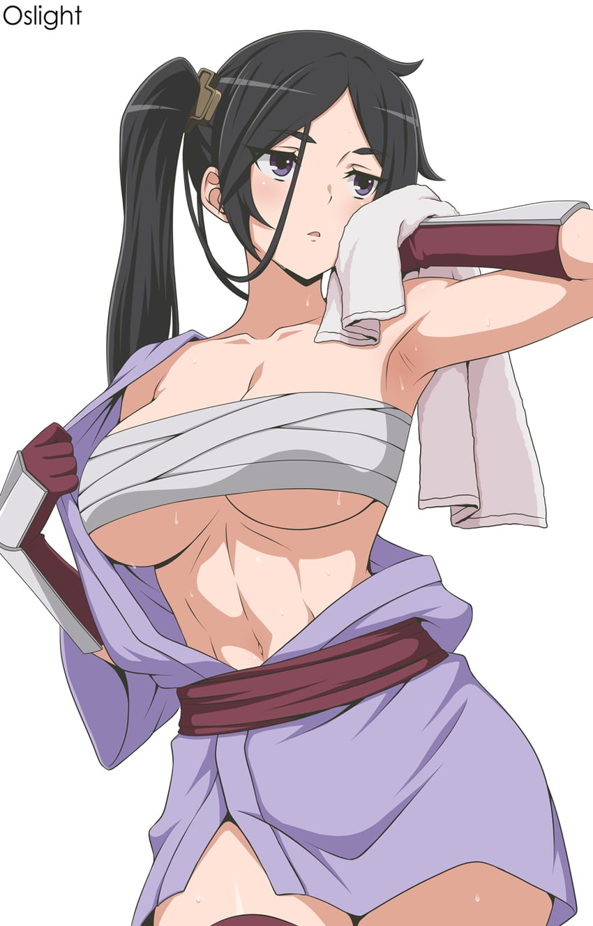 yamato mikoto (dungeon ni deai wo motomeru no wa machigatteiru darou ka) drawn by oslight