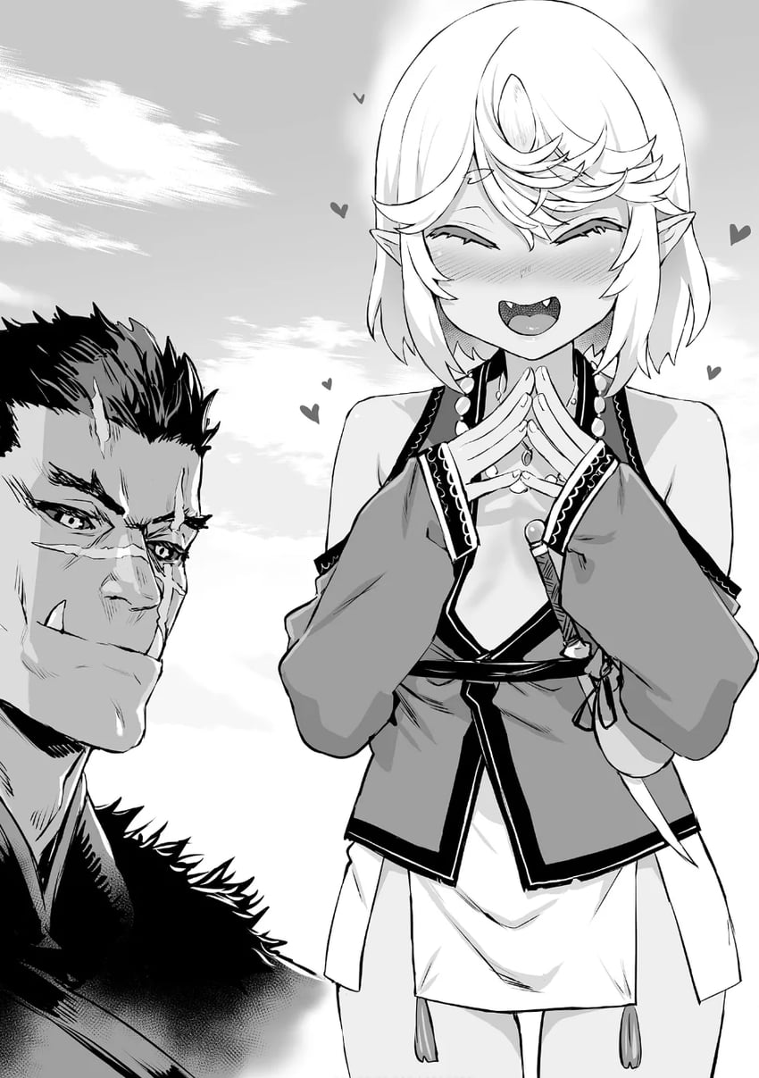 bash and luka (orc eiyuu monogatari) drawn by asanagi