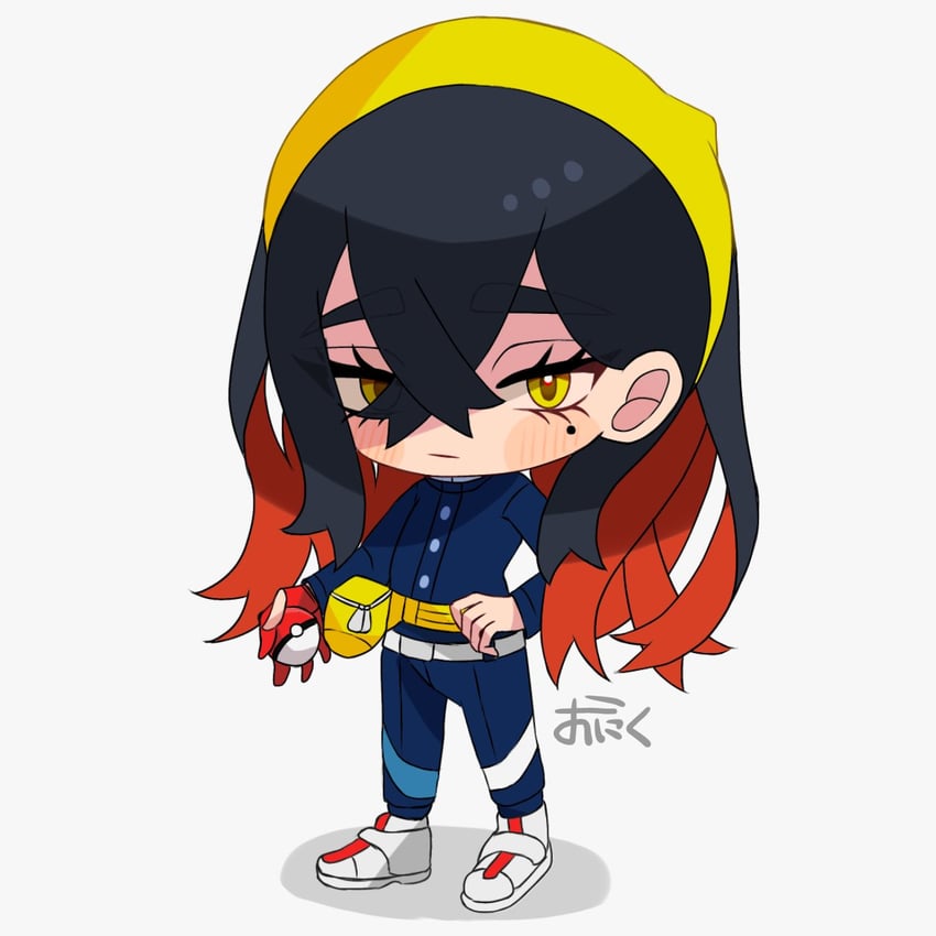 carmine (pokemon and 1 more) drawn by ninkou_tan