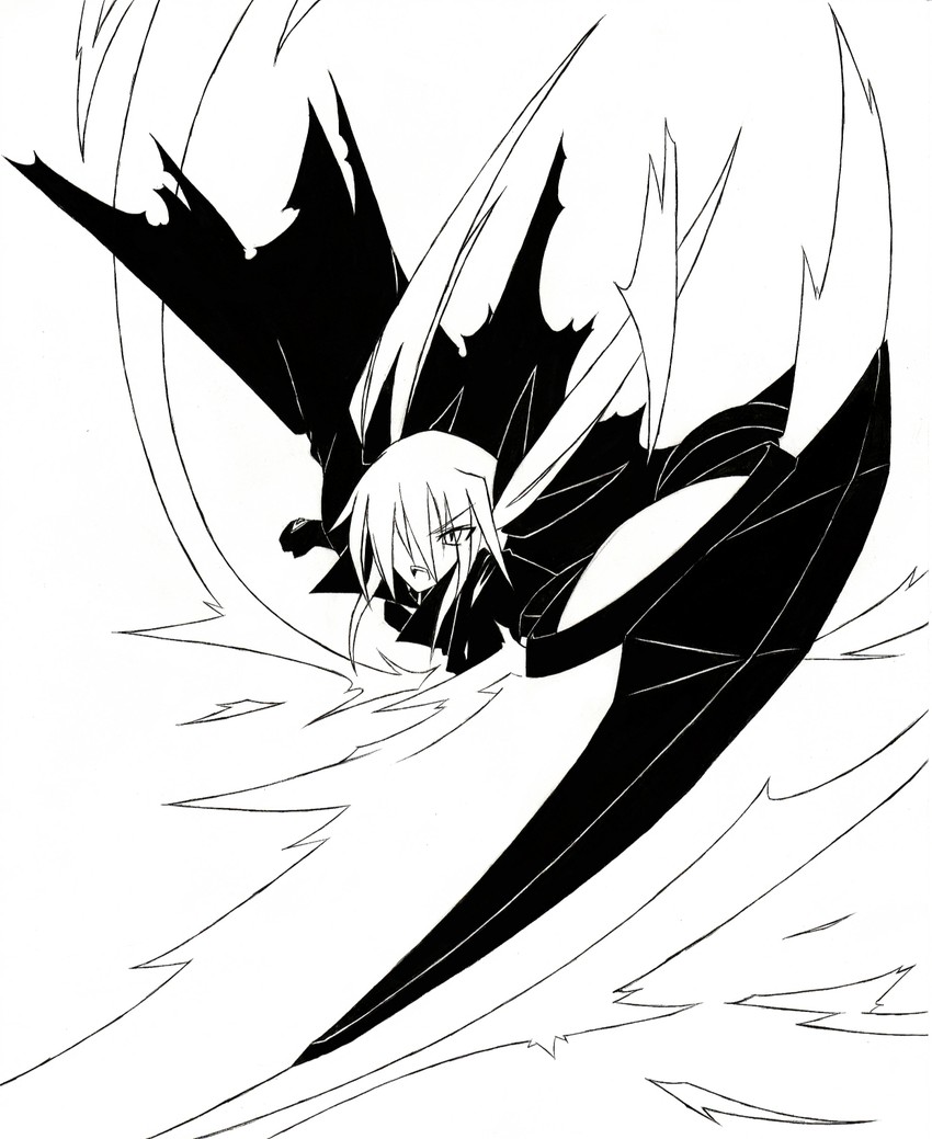 fate testarossa and bardiche (lyrical nanoha and 1 more) drawn by varu_(forscryd)