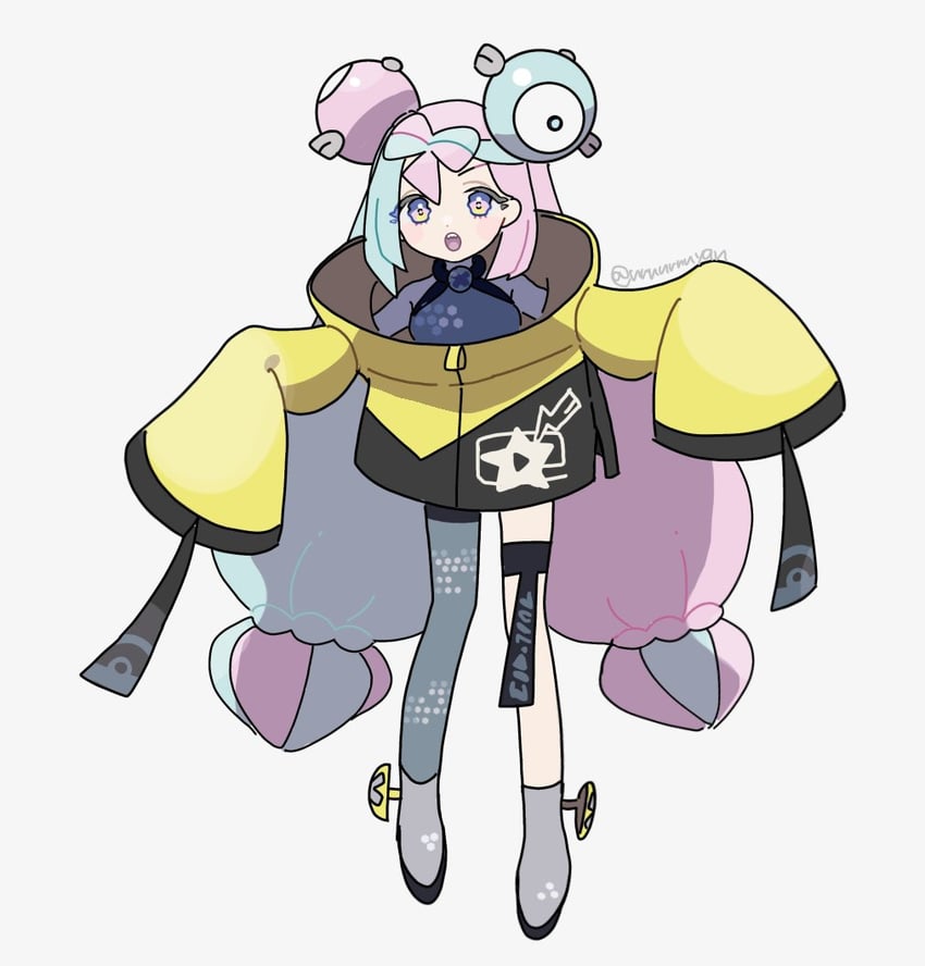 iono (pokemon and 1 more) drawn by eneko_(olavcnkrpucl16a)