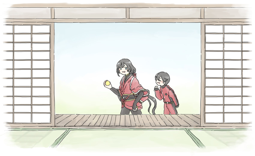 izumi-no-kami kanesada and horikawa kunihiro (touken ranbu) drawn by pinokima