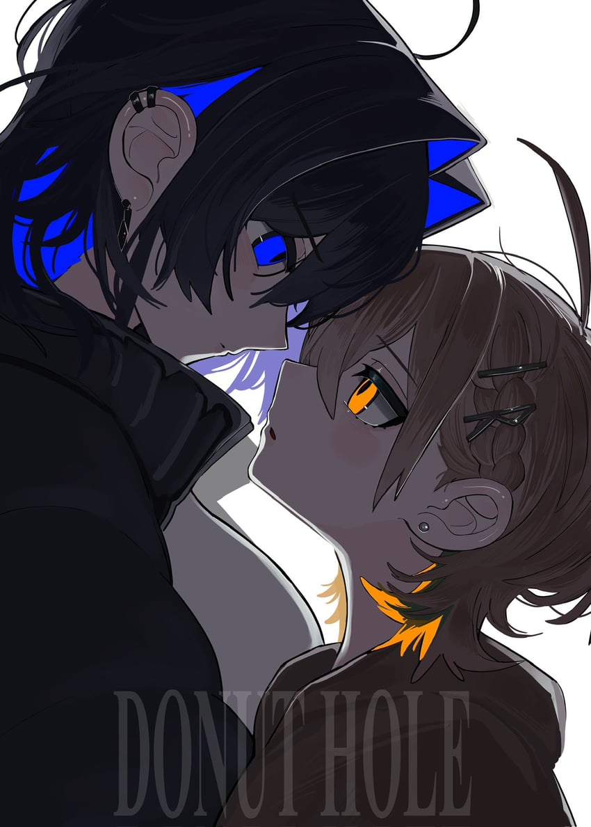 ouro kronii and nanashi mumei (hololive and 3 more) drawn by yuuppi