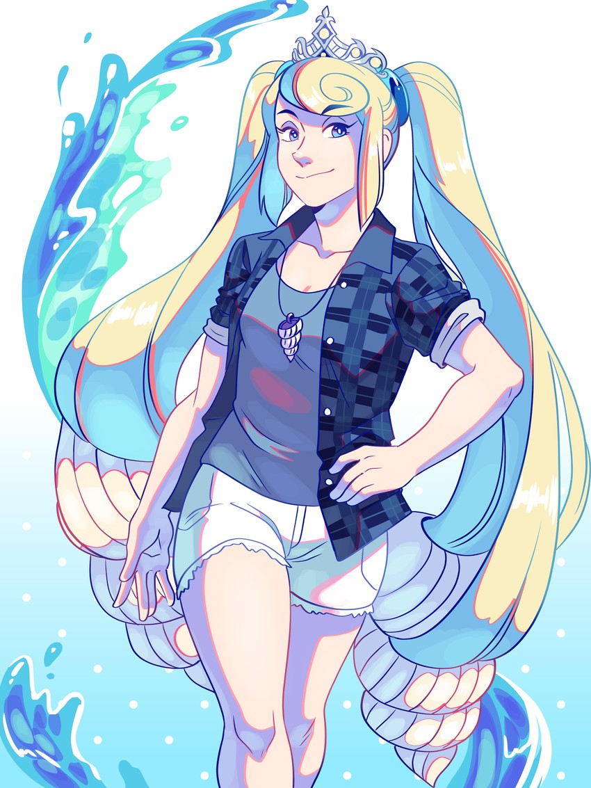sheba (xenoblade chronicles and 1 more) drawn by frogbians