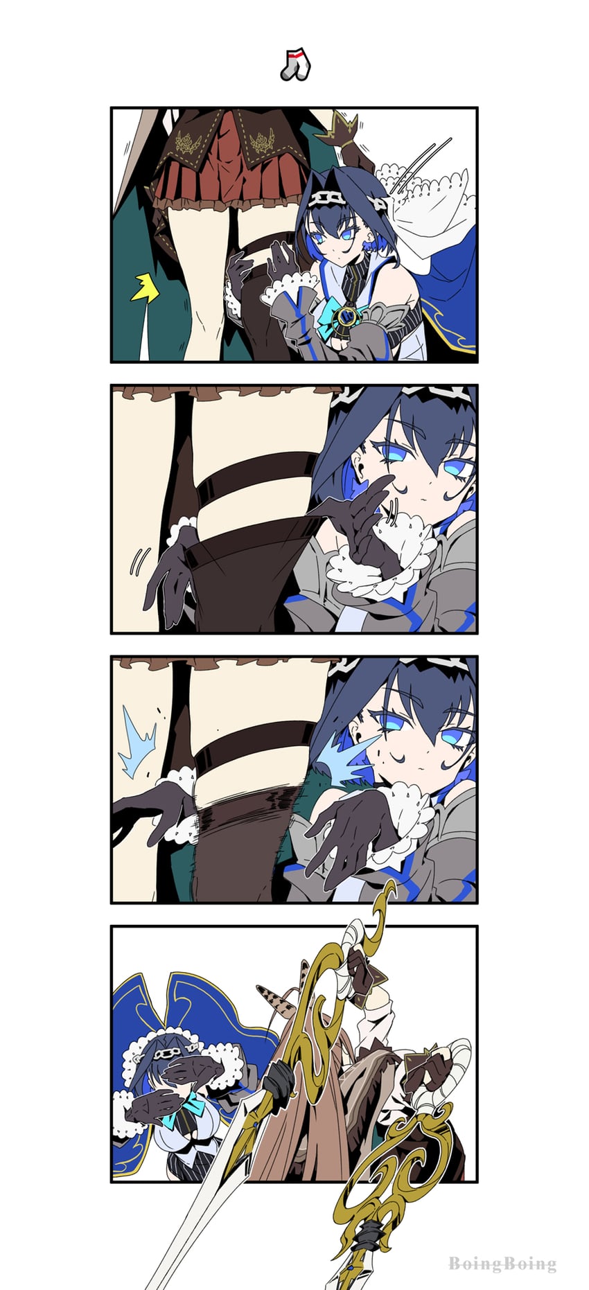 ouro kronii and nanashi mumei (hololive and 1 more) drawn by taka_t