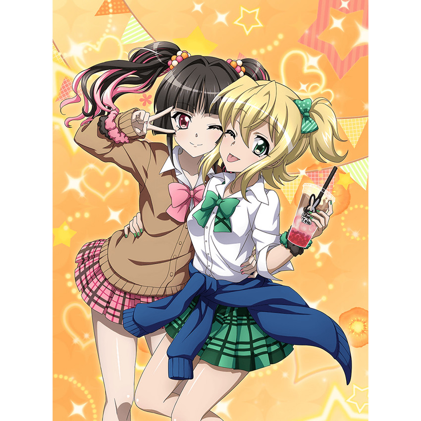 akatsuki kirika and tsukuyomi shirabe (senki zesshou symphogear and 1 more)
