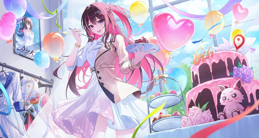 azki and pioneer (hololive and 1 more) drawn by star-ring