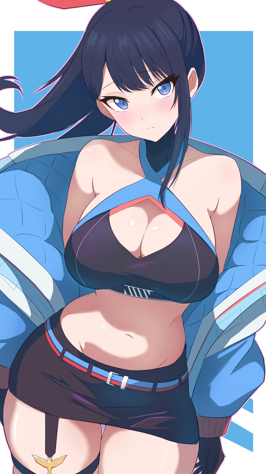 takarada rikka (gridman universe and 1 more) drawn by ryokuchabushi