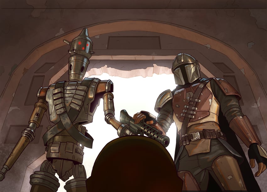 ig-11 (star wars and 1 more) drawn by omercan_cirit
