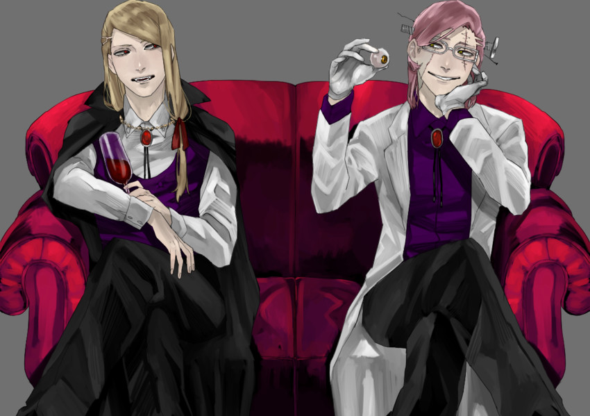 szayelaporro granz and yylfordt granz (bleach) drawn by agatsumaattsu