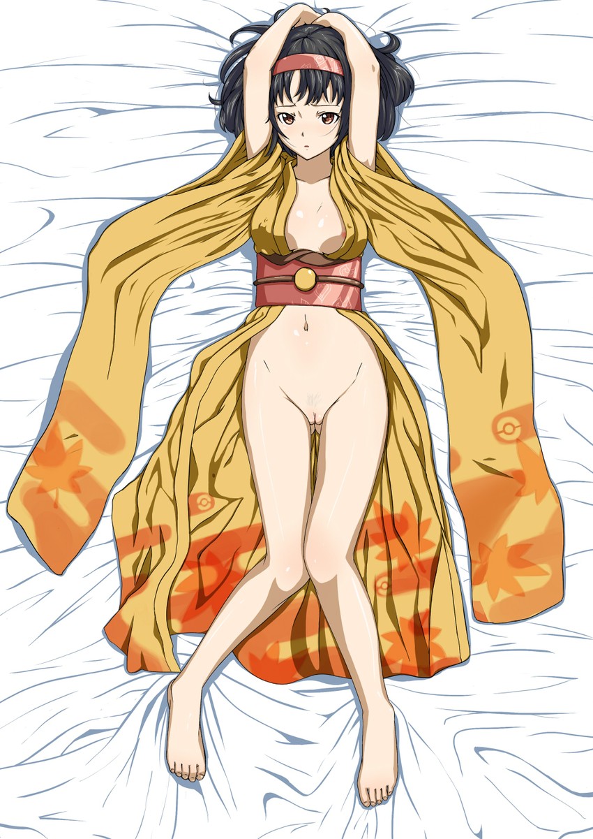 erika (pokemon and 1 more) drawn by mutsumura_ryuuichi